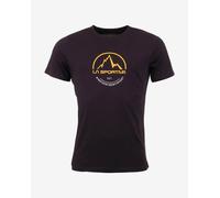 La Sportiva Logo T-Shirt Black Yellow - XL