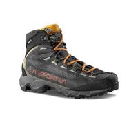 La Sportiva Mens Aequilibrium Hike GTX Waterproof Hiking Boots, Carbon/Papaya, 11 UK