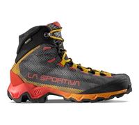 La Sportiva Mens Aequilibrium ST GTX Mountaineering/Hiking Shoes, Carbon/Yellow, EU 43