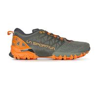 La Sportiva Mens Bushido II Trail Running Shoe, Carbon/Tangerine, 11.5 UK