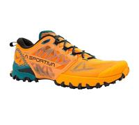 La Sportiva Mens Bushido III GTX Waterproof Trail Running Shoe, Papaya/Everglade, 12.5 UK