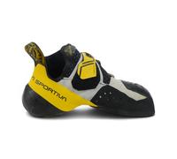 La Sportiva Men's Solution White/Yellow Climbing Shoes 20G-000100 (US)
