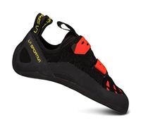 La Sportiva Mens Tarantula Rock Climbing Shoes, Black/Poppy, 10.5-11