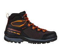 La Sportiva Mens TX Hike Mid Hiking Boots, Carbon/Saffron, 10 UK