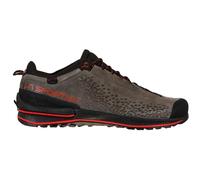 La Sportiva Mens TX2 EVO Leather Approach/Hiking Shoes, Carbon/Goji, 11.5