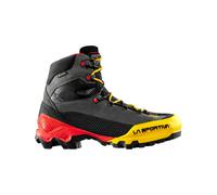 La Sportiva - Mountaineering shoes in GORE-TEX - Aequilibrium LT GTX Black/Yellow for Men in Leather - Size 43 Black