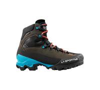 La Sportiva - Mountaineering shoes in GORE-TEX - Aequilibrium LT GTX W Black/Hibiscus for Women in Leather - Size 39 Black