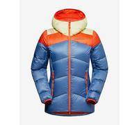 La Sportiva Nature Down Jacket dark blue orange yellow Women - M