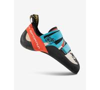 La Sportiva Otaki Climbing Shoes White Blue Orange Black - 40.5