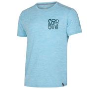 La Sportiva - Pocket Logo T-Shirt - T-shirt size L, blue