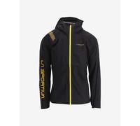 La Sportiva - Technical trail running jacket - Pocketshell Jkt M Black for Men - Size XL Black XL
