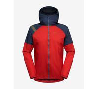 La Sportiva Pocketshell Hooded Jacket red night blue - S
