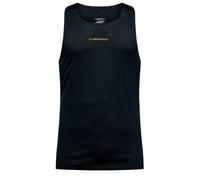 La Sportiva - Lightweight, breathable road running tank top - Pure Tank M Black/Yellow for Men in Recycled Polyester - Size L Black L