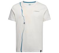 La Sportiva - Route - T-shirt size S, white/grey