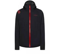 La sportiva Run Jkt trail jacket (Black/Hibiscus)