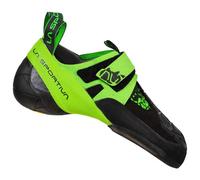 La Sportiva - Climbing shoes - Skwama Vegan Black/Flash Green for Men in Leather - Size 41 Green 41