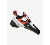 La Sportiva Solution Climbing Shoes White Orange Women - 38
