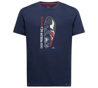 La Sportiva Solution Short Sleeve T-shirt Blue M Men