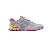 La Sportiva - Trail running shoes - Bushido III Woman Moon/Springtime for Women - Size 38.5 - Grey Grey 38.5