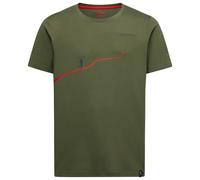La Sportiva - Trail T-Shirt - T-shirt size S, olive
