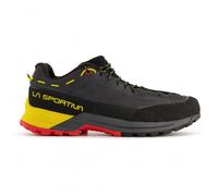 La Sportiva - Men's Walking Boots - Tx Guide Leather Carbon/Yellow for Men, in Leather - Grey Grey 42.5