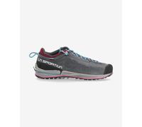 La Sportiva TX2 Evo Leather Shoes Grey Fuchsia Blue Women - 37.5