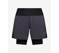 La Sportiva Ultra Distance Shorts Dark Grey Black - XL