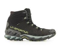 La Sportiva - Hiking shoes in GORE-TEX - Ultra Raptor II Mid Leather GTX Black/Cedar for Men in Leather - Size 45.5 Black 45.5