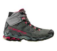 LA SPORTIVA Ultra Raptor Ii Mid Leather W Gore-tex - Women - Grey / Red - size 4.5- model 2025 4.5