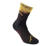 La Sportiva Ultra Running Socks Black/Yellow, XXL