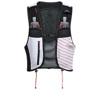 La Sportiva - Trail running waistcoat - Ultra Trail Vest 10L U White/Cherry Tomato - Size L White