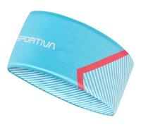 La Sportiva Unisex Flow Headband, Malibu Blue-Hibiscus, M|S