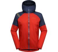 La Sportiva - Waterproof trail running Jacket - Pocketshell Jacket M Mountain Red/Night Sky for Men in Recycled Polyester - Size S Red S