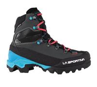 La Sportiva Womens Aequilibrium LT GTX Waterproof Mountaineering/Trekking Boots, Black/Hibiscus, 4 UK