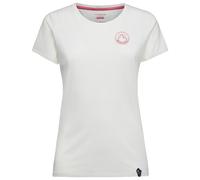 La Sportiva - Women's Circle Logo T-Shirt - T-shirt size L, white/grey