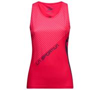 La Sportiva - Women's Flow Tank - Running shirt size XL, red/pink