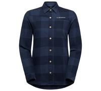 La Sportiva - Women's Rambler Flannel Shirt - Shirt size XL, blue