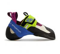 La Sportiva - Skwama Woman Apple Green Cobalt Blue - 36.5 - Climbing shoes