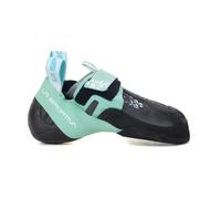 La Sportiva Women's Skwama Vegan Carbon/Turquoise Climbing Shoes 40A-900616 (US)