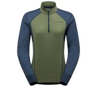 La Sportiva - Women's Swift Longsleeve - Sport shirt size XL, olive/blue