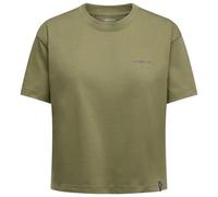 La Sportiva - Women's Trilogy Crop T-Shirt - T-shirt size S, olive