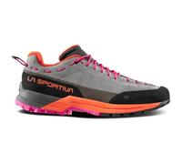 La Sportiva TX Guide Leather - Approach shoes - Women's Grey / Cherry Tomato 39