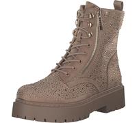 La Strada Lace-Up Boots Beige, Beige Micro Stones, 9 UK