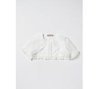 LA STUPENDERIA Jacket Kids color White - Size: 10 - female