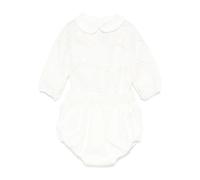 La Stupenderia peter-pan collar embroidered body - White 6 mth-12 mth-18 mth-24 mth