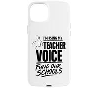 LA Teacher Strike Los Angeles Student Fund Our Schools Voice Case for iPhone 15 Plus
