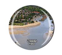 La Teste-de-Buch France Fridge Magnet Crystal Tourist Souvenir Gift Collection Refrigerator Magnetic Sticker