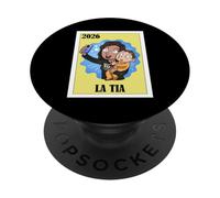 La Tia 2026 Promoted to First Time Aunt PopSockets Adhesive PopGrip