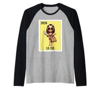 La Tia Fresa 2026 Promoted to Bougie Aunt Raglan Baseball Tee