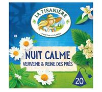La Tisaniere Herbal Tea Nuit Calme Verveine Calme 20 Tea bags